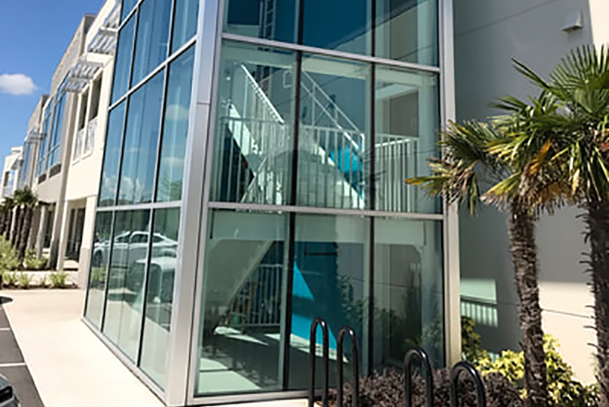 Lake Nona Medical Center commercial glass and glazing project in Central Florida
