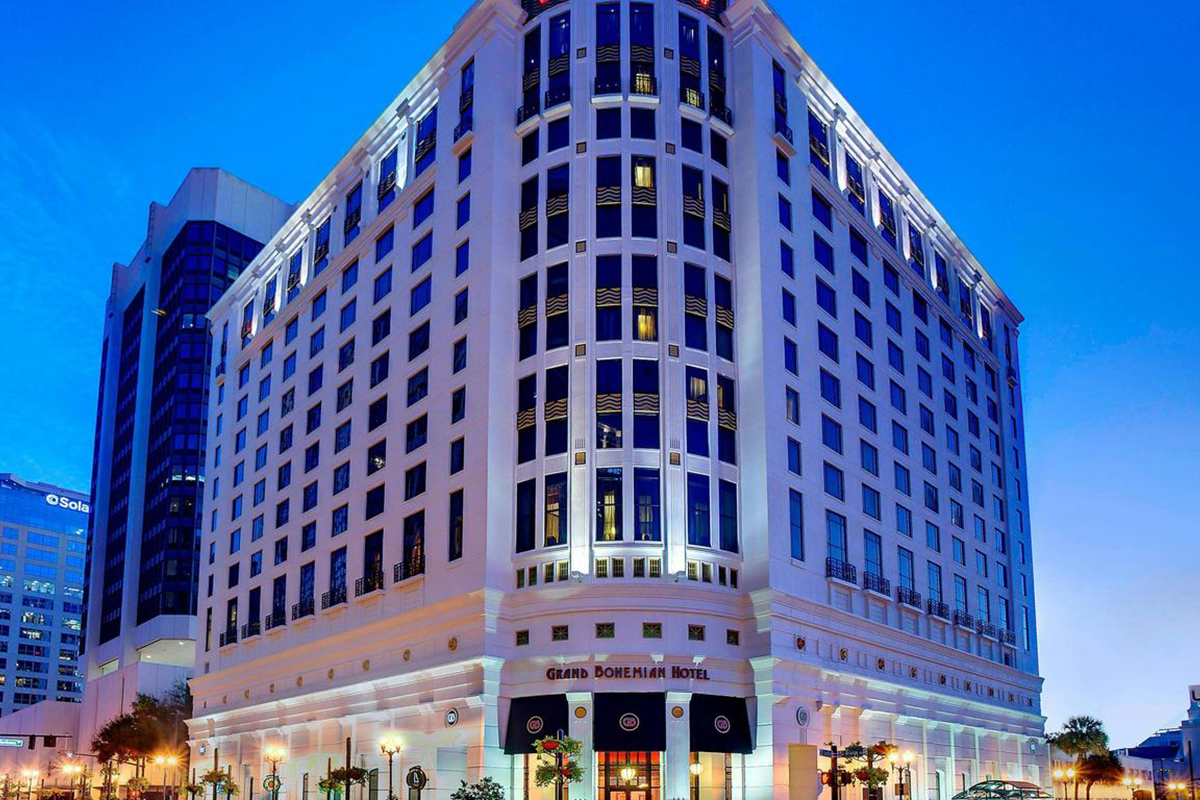 Grand Bohemian commercial glass and glazing project in Central Florida